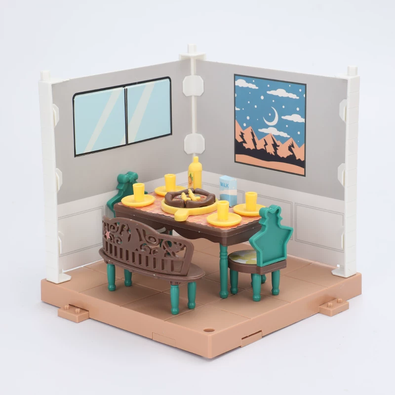 Игрушка, подставка, конструктор, минифигура, семейный домик кукольного doll house, Jasmine