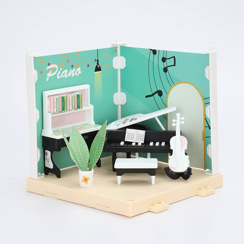 Игрушка, подставка, конструктор, минифигура, семейный домик кукольного doll house, Jasmine