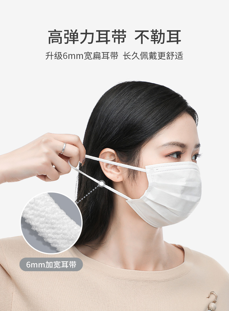 医麦德 一次性医用外科无菌口罩 50只  天猫优惠券折后￥8.9包邮（￥22.9-14）