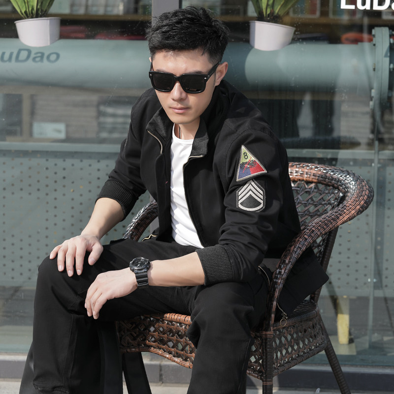 New Fashion Men Jacket Cotton Individuality Casual Comfort Men's Jacket Youth Camouflak Jacket Mount Tan Overcoming