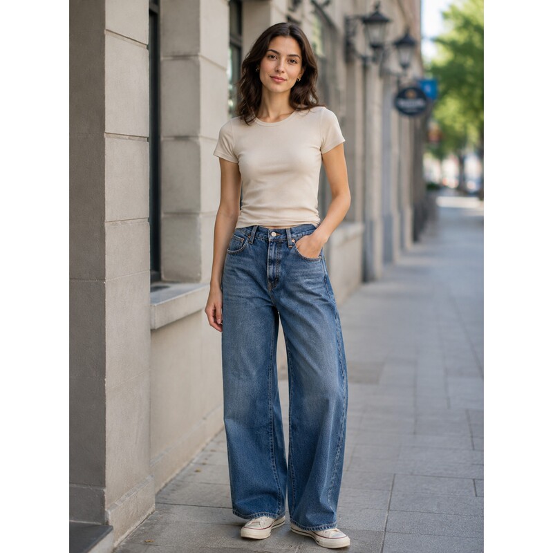 Levi's Ribcage Wide Leg Women's Jeans 0073B-0001