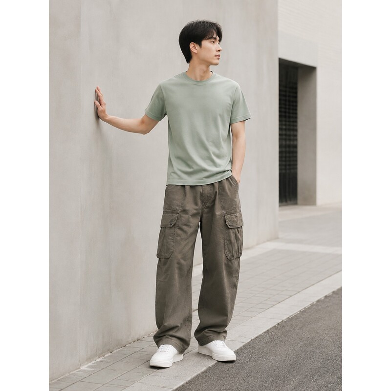 Levi's Spring and Autumn Men's Multi-Pocket Work Casual Pants 007W6-0001