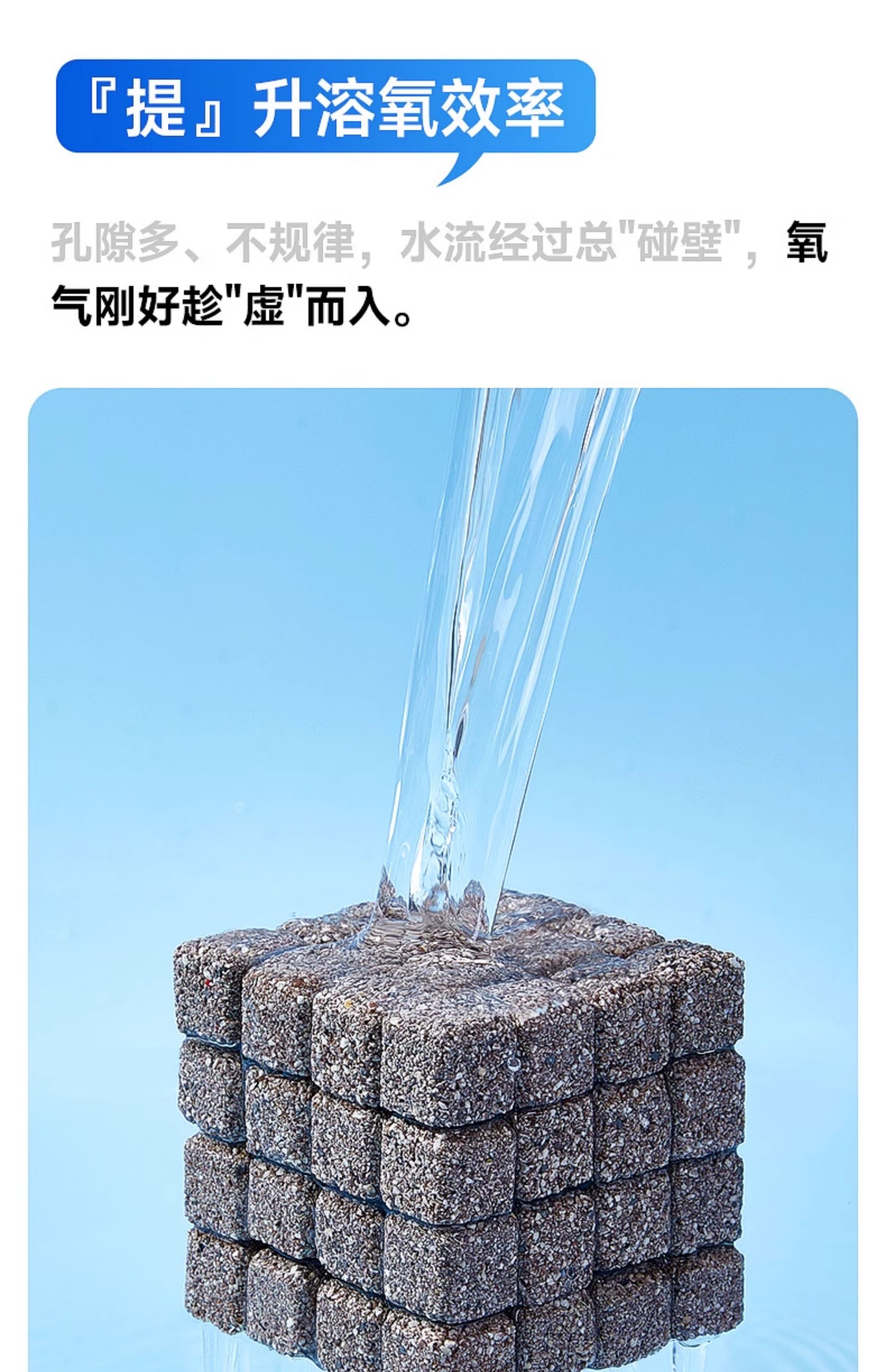Фильтровальный материал yee鱼缸过滤材料细菌屋原矿石英球过滤器底滤周转箱培菌净水滤材