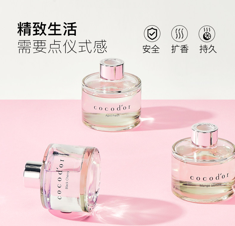 韩国国民香氛品牌 Cocodor 无火藤条香薰 200ml*2件 图5