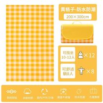 Water picnic mat moisture-proof thickened household RPA mat exposed spring outing cloth mat waterproof foldable mat portable picnic camping