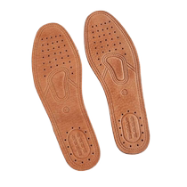 Large size cowhide genuine leather insole thick mens and womens high-heeled sports shoes deodorant sweat-absorbent soft breathable casual and comfortable