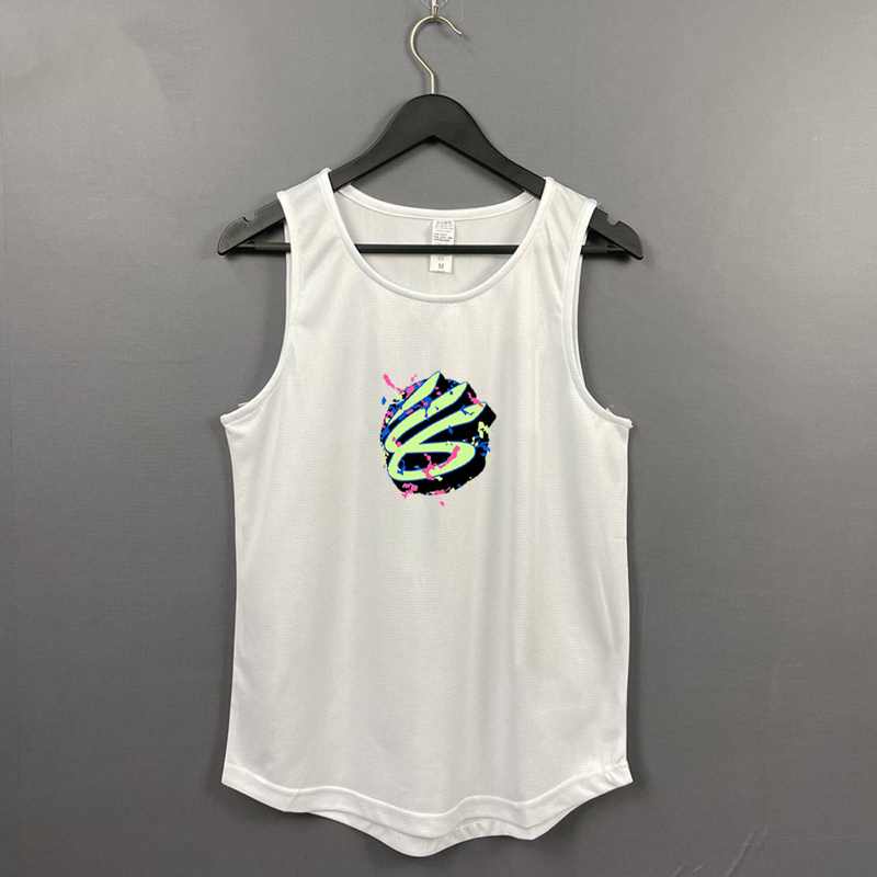 Curry-Style American Training Sports Quick-Drying Sleeveless Loose Vest Fitness T-Shirt Basketball Jersey Curry-Style American Training Sports Quick-Drying Sleeveless Loose Vest Fitness T-Shirt Basketball Jersey