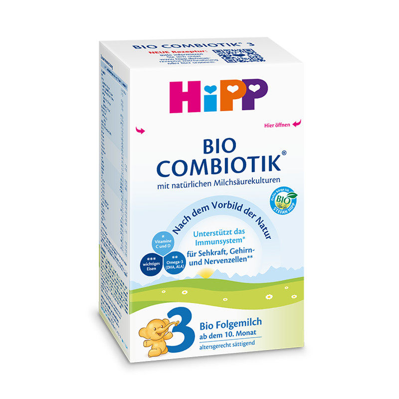 German HiPP Hebao probiotic milk powder 3 paragraphs 600g (effect November, 2022)