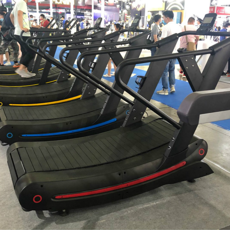 New commercial unpowered treadmill arched without plug-in electric large gym special with aerobic exercise fitness equipment