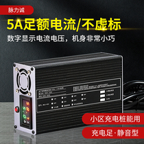 Pulse-honest lithium battery charger 72V5A60V48V8a electric balance folding step self-propelled electric single vehicle