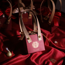 Wedding Happy Sugar Box Wedding Candy Gift Box Empty Box Chinese sugar Bag accompanied by a special full moon Back to the wedding box