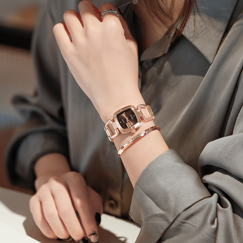 Watch Women 2021 New Summer Students Ins Square Watches Waterproof Small Crowdbrand Minimalist temperament