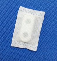 17 grams per piece curtain weight block inner spray-painted anti-rust iron sheet outer non-woven fabric 5-piece hem anti-floating