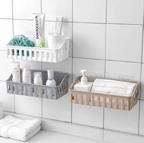 Bathroom shelf Toilet toilet sink Suction wall-free hole-free wall-mounted bathroom kitchen storage shelf