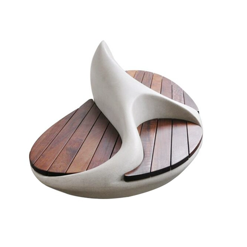 Наружный стеклянный подкрепление сиденья торговые торговые центры творческий антибиотик творческий творческий антибиотики