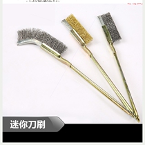 Sweeping toilet broom hard brush descaling to yellow brush wire brush iron brush toilet brush just long handle