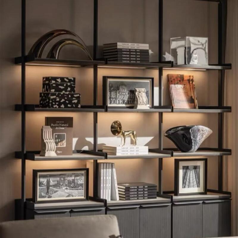Modern Accessible Luxury Model Room Study Bookshelf Ornaments Combination Sales Office Hotel Bookcase Display Cabinet Soft Decorations Modern Accessible Luxury Model Room Study Bookshelf Ornaments Combination Sales Office Hotel Bookcase Display Cabinet Soft Decorations