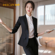 High-end civil servant interview suit suit for women 2024 spring and autumn new style temperament sales department work clothes professional wear