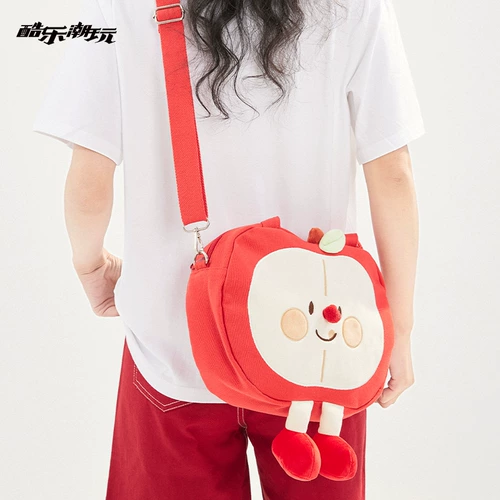 酷乐潮玩 Кремовая портативная ферма, сумка через плечо, милый шоппер, вместительная и большая сумка на одно плечо