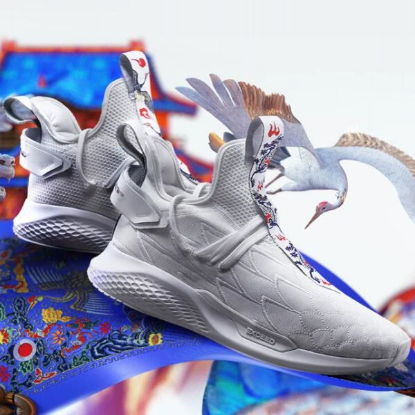 Li Ning CF giày thường giày nam giày retro văn hóa và quân sự mùa xuân và mùa hè giày thể thao retro quốc triều cha già AGLN215 - Dép / giày thường