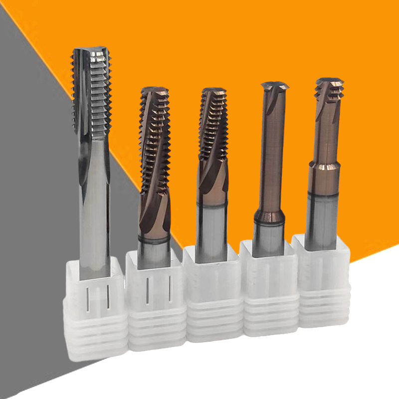 Pipe thread milling cutter machining center milling cutter carbide tungsten steel G1 16 G1 8 G1 4 G1 2