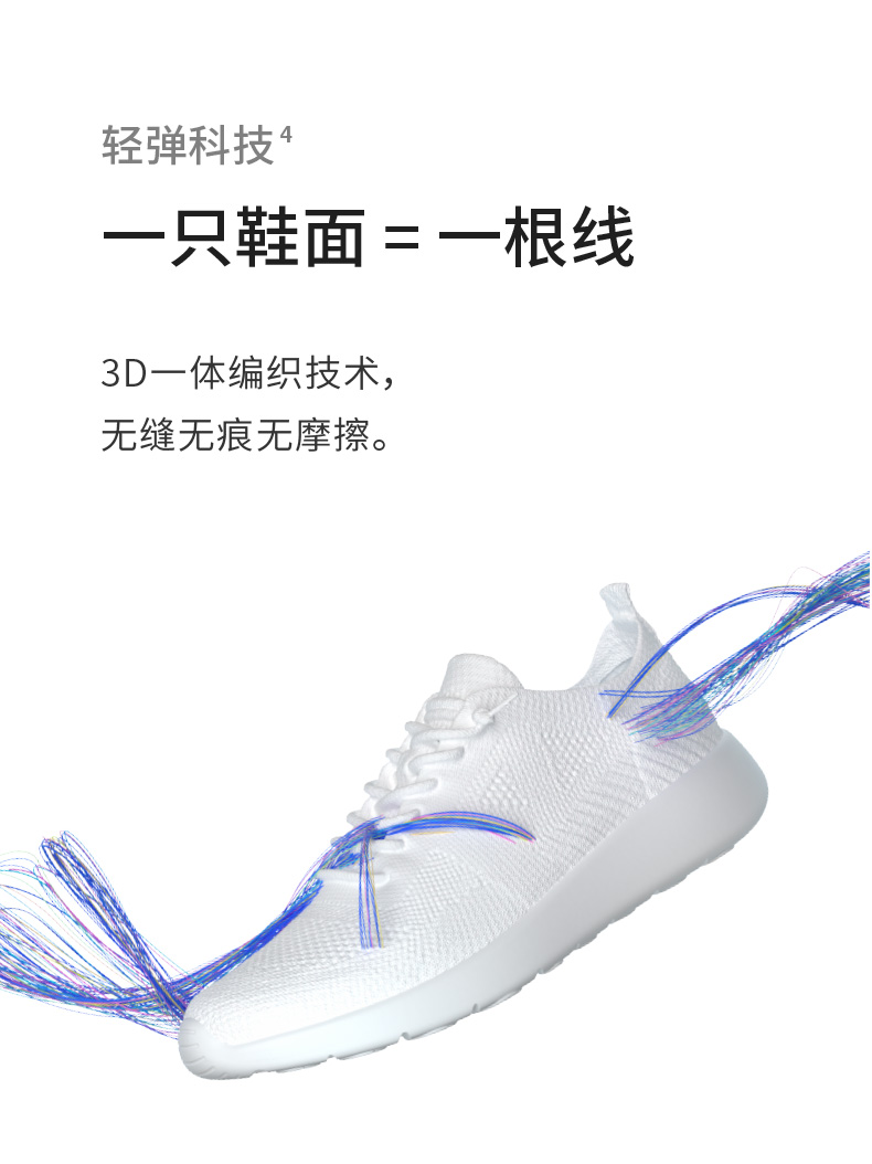 门店同款 多走路 3D无缝编织 高性价比男女健步鞋 图6