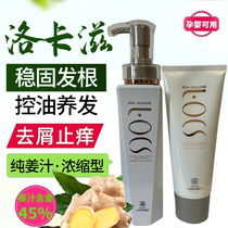 Loca breeds ginger no silicone oil shampoo Shampoo Lotion kit ginger controlled oil Jian hair shampoo