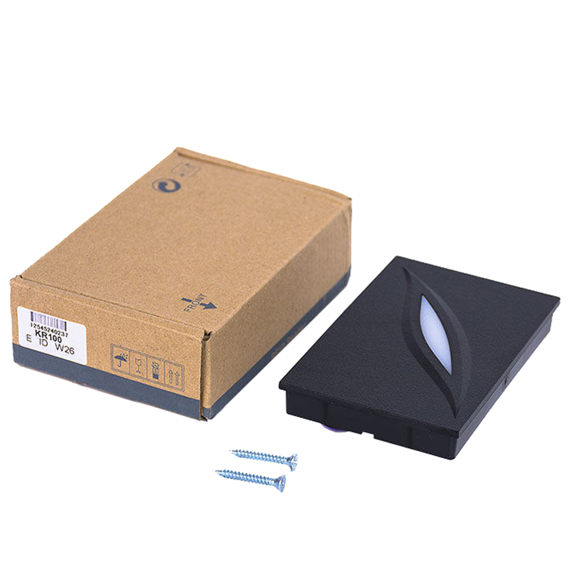 Central control wisdom access control whiteboard card reader waterproof id Vigen protocol access control reading head KR100E access control brushed card machine