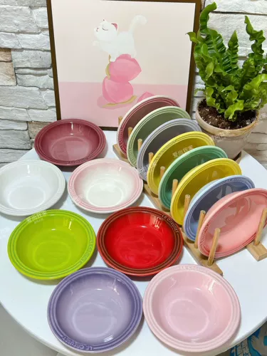 Le Ping заменяет домашнюю миску керамическая собака Специальная миска с собачьей кошачьей консервированной закуски для закуски рисовой тарелки маленькая собачья легкая рта суп тарелка