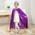 Halloween Áo Choàng Trẻ Em Tập Đi Trang Phục Diễn Sân Khấu Trang Phục Ngày Trẻ Em Váy Công Chúa Áo Choàng Phù Thủy Trang Phục Áo Choàng 