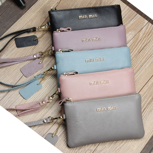 Маленькая сумка клатч, длинный кошелек, модная сумка с петлей на руку, мобильный телефон