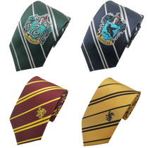 Harry Potter Tie Female Academic Style jk Uniform Gryffindor Striped Student LOGO Badge Free of DK Men's Tide