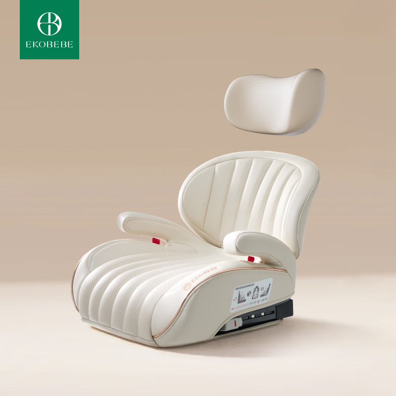 ekobebe large child safety seat car for children over 3 years old booster cushion car simple and portable