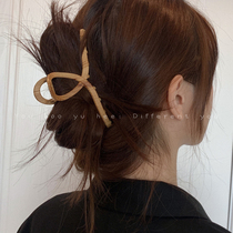 South Korea large hairclip Net red 2021 New head grab clip female tide simple exquisite versatile clip headgear