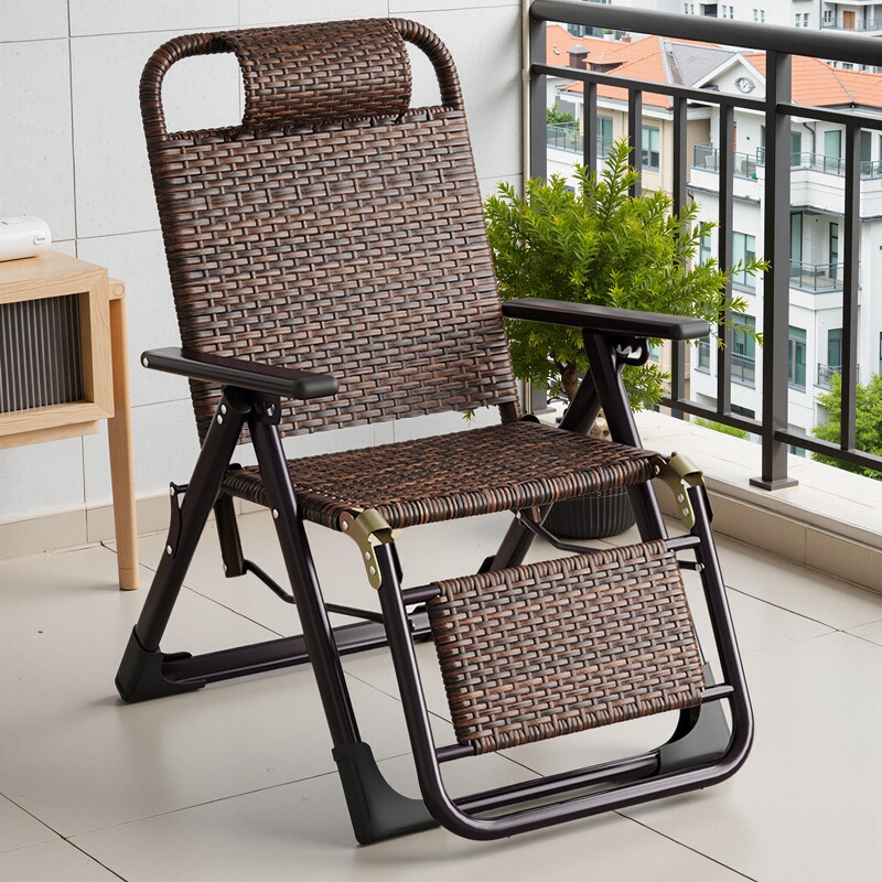 Recliner 2026 New Model, Dual-Purpose for Sitting and Sleeping, Foldable Nap Chair, Lazy Recliner for Balcony, Home Leisure Folding Chair, Sleeping Chair