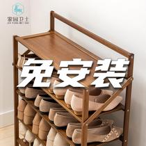Entry net red corridor simple dust-proof shoe rack new 2020 explosion-style dormitory good-looking multi-layer home Nordic style
