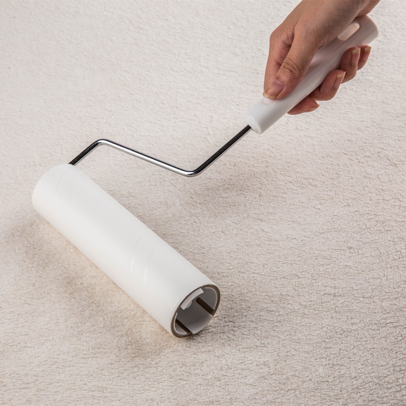 Sticky hair roller Sticky dust paper sticky tearable roller brush Clothing hair cleaning dust removal 16cm nine rolls