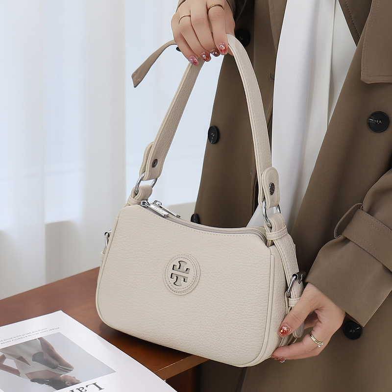 Underarm Bag for Women 2026 New Fashion Simple Soft Leather Shoulder Crossbody Bag with a High-End Feel, Multi-Layer Pockets, Practical and Versatile