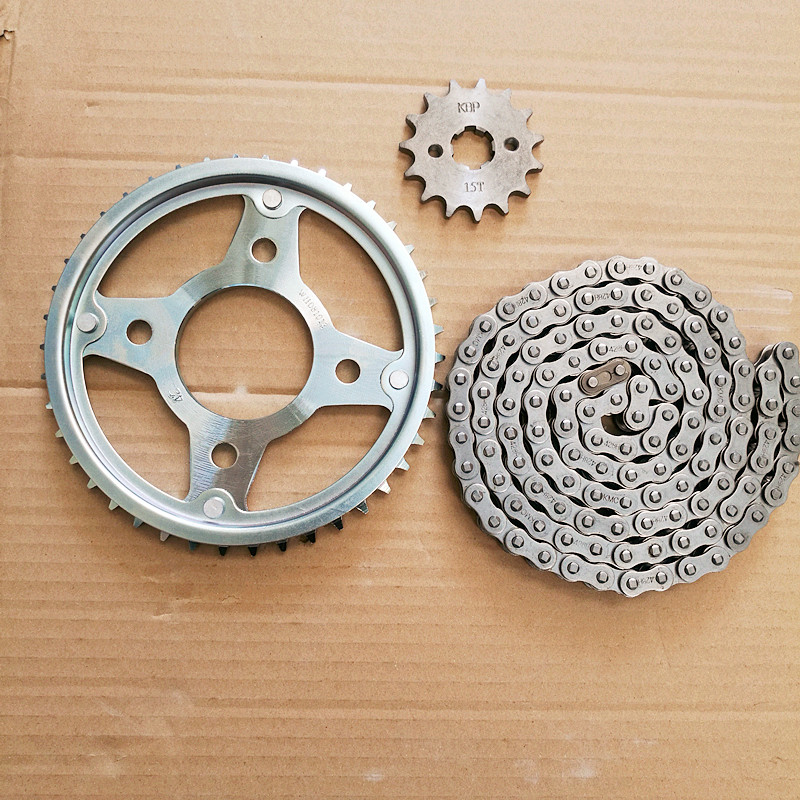 New Continent Honda CBF150 Warhawk SDH150-A B C F set size streptres large tooth plate