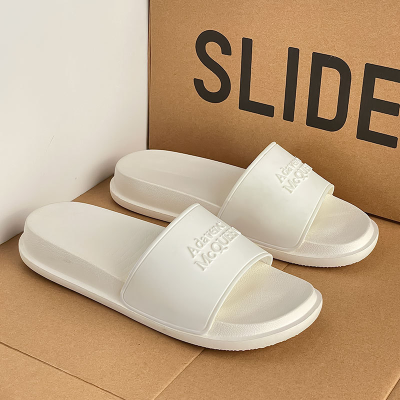Mcqueen Slippers for Men, New Summer Outdoor Wear, Soft Sole with a Stepping-On-Clouds Feel, Non-Slip, Casual Slip-On for Couples, Women's Version Mcqueen Slippers for Men, New Summer Outdoor Wear, Soft Sole with a Stepping-On-Clouds Feel, Non-Slip, Casual Slip-On for Couples, Women's Version
