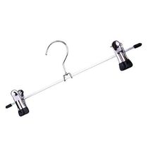 1pc Stainless Steel Trousers Rack Clip Metal Anti-Slip