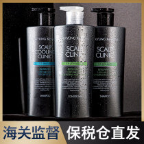 South Korea imported love KCS dandruff control oil itching mint refreshing shampoo for men and women 600ml