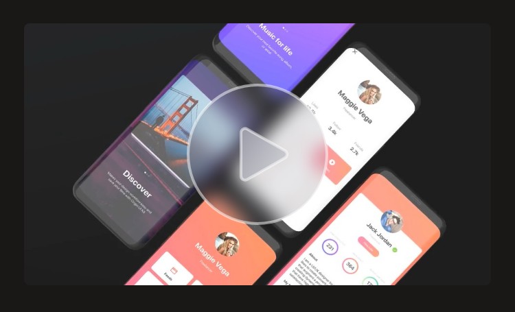 Android安卓手机APP应用推广演示视频宣传UI界面样机展示AE模板插图1