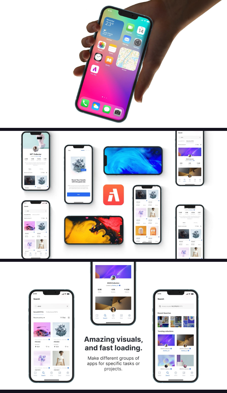 iphonePro手机APP展示动画UI界面动效应用程序宣传视频三维AE模板插图11