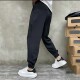 Spring and summer new ice silk air-conditioned harem casual pants for men, thin, straight and drapey trousers, versatile pants for men