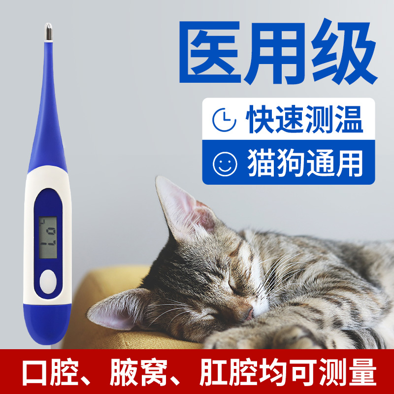 Pooch Thermometer Pet Beast Dosage Thermometer Kittens Thermometric Cat Cat Electronic Thermometer Fever detection Special