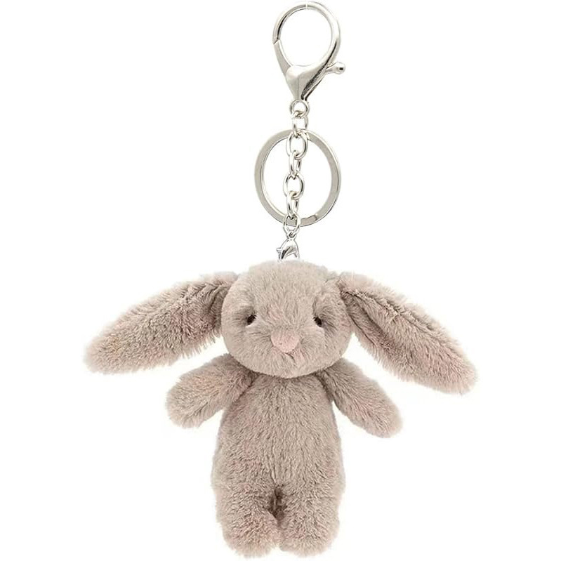 New Amazon Hot-Selling Cute Rabbit Backpack Keychain Pendant Plush Doll Bag Decoration Girl Gift