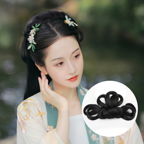  Hanfu hairband one-piece hair bag Ancient style handicapped party lazy man wild Ming and Song hair bun Ancient costume hair bun shape