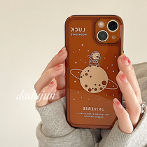 ins extremely brief dreamy planet iphone13 transparent mobile phone shell suitable for apple 13promax softshell advanced sensation small crowdsourced 12 11 silicone xr xsmax full package anti-fall