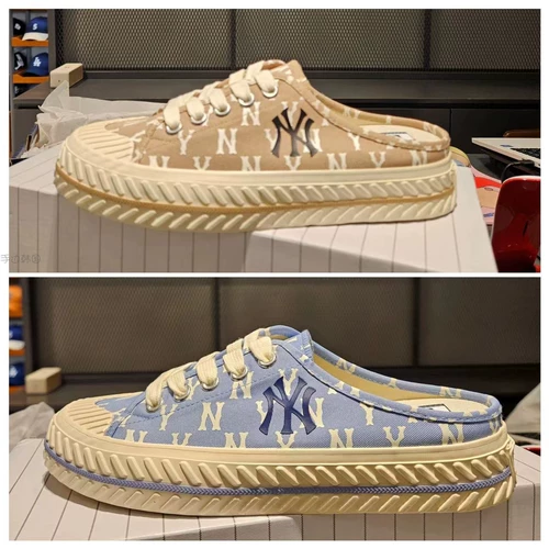 MLB, универсальные низкие кеды для отдыха, тапочки